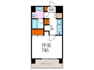 キア－ラ御所の物件間取画像